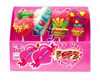 sweet Valentine Gummy Lollipops candy,confectionery