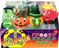 sweet Spooky Gummy pops candy,confectionery