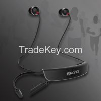 2015 New designed sports style stereo bluetooth earphones best chipset CRS  true wireless with good music enjoying