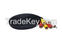 Audio Video Cable, 3RCA to 3RCA Cable AV cables