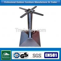 Outdoor furniture cast iron table base