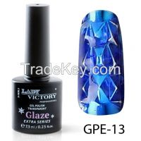 Lady Victory Transparent Gel Polish Nail Art Design Gel Nail Polish Soak off UV LED GPE 7, 3 ml
