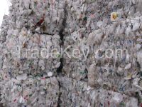 HDPE bottle scrap