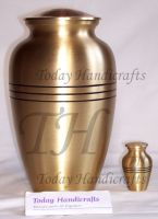 Brass Cremation Urn