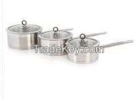 MORPHY RICHARDS 6 pcs stainless steel cookware set