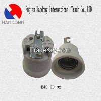 porcelain or ceramic lamp holder