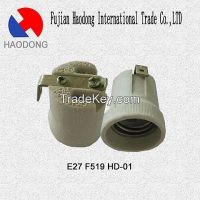 ceramic or porcelain lamp holder E27 F519