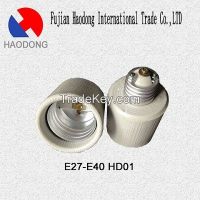 ceramic or porcelain lamp holder E27 E40