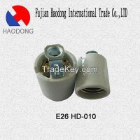 ceramic or porcelain lamp receptacle E27