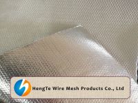 Aluminum Foil Fiberglass Cloth / Aluminum Foil Fiber Glass Mesh