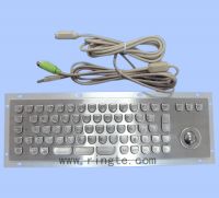 Sell   metal kiosk keyboard with trackball