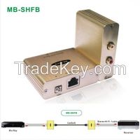 1-CH Stereo Hi-Fi Audio Isolator Extender Via Cat5e/6 Cable MB-SHFB