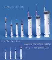 supply with Disposable syringe (with needle)