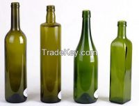 olive oil glass bottles with spigot special design