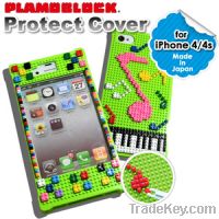 iPhone cover with PLAMO BLOCK from JAPAN