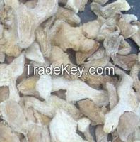 Dried Split Ginger and Fresh whole Ginger for sale.