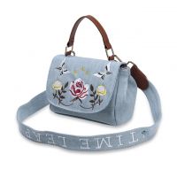 Hot sell fashionable personality vintage embroidery with a single shoulder bag to provide customization