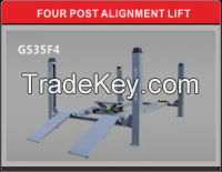 Four post alignment lift