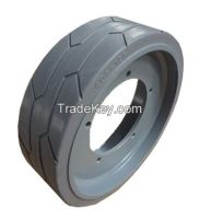 ANair Auxiliary Plate Solid Tire 406x125, for Machine JLG