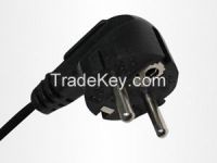 China supplier 250v Standrad 2 pin Europe power cord