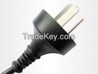 China 250v Standrad 2/3pin power plug wire / cable