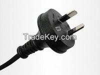 Australia SAA 2 3 pin plug power cord