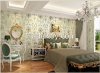 3D relief non-woven wallpaper for chinese style wallpaper of ink wallpaper & 3D wallpaper