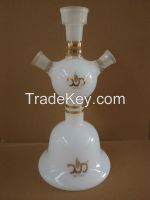 wholesale high borosilicate glass shisha, hand blown hookahbeautiful colour glass vase