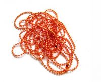 Orange color ball chain