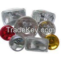 Automotive Headlamp Sealed Beams Lamp PAR36 PAR46 PAR56 5'square 7'square