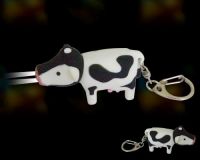 Sell cow led keychain