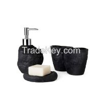 Natural Stone Shape Bathroom Set In Special Design