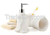 For Sale Calla Shape Design Bathroom Set