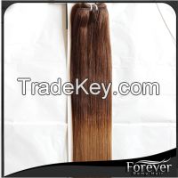 Sell double drawn same direction 120g 18in best hair remy hair weave