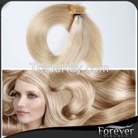 Hot Sale Factory Price Double Drawn 100 Remy Flat Tip 8A Grade Braziian Hair