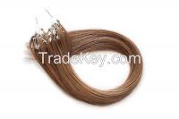 Hot Sale Cuticle Intact Double Drawn 100 Remy Hair Extension Micro Ring