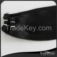 Sell Double drawn Real remy 120g 18in human hair weave