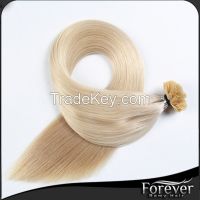 Hot fusion  Remy hair  italian glue cuticel mini tip pre bonded hair extensions