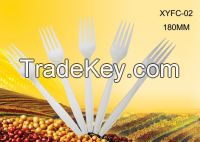 Dispoosable Biodegradable Plastic Meat Forks