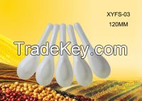 Ecofriendly Biodegradable Disposable Cornstarch Chinese Soup Spoons