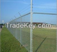 Galvanized Chain Link Fence / Garden Fence