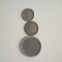 stainless steel wire mesh filter disc