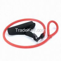 latex tube/- material: polyester oxford and mesh  - size: adjust for different size yoga mat   - color: customized color available - logo: printing logo - belt: can be shringing as you want