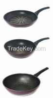 DIAMOND COATED FRY & WOK PAN