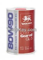 Transmission Oil Wolver Gear Oil GL-5 80W-90