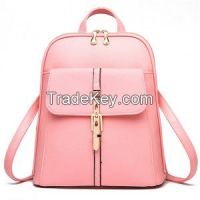 PU women backpack