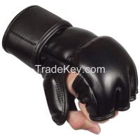 Mma glove, leather mma glove