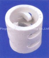 Ceramic Pall ring( acid resistance ceramic ring, ceramic tower packing)
