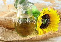 Crude sunflower oil