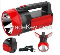 YD-6666 2015 new production rechargeable and portable high power led searchlight with lamp